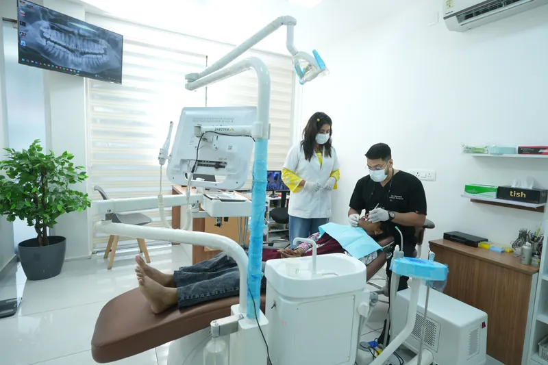 Sterilized instruments and operating room